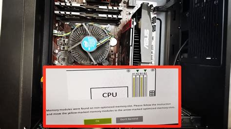 memory found in non optimized memory slot|B550 Tomahawk RAM Slot Issue .